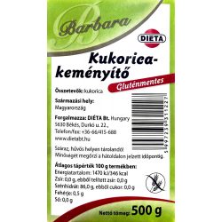 Barbara Kukoricakeményítő Gluténmentes 500 g